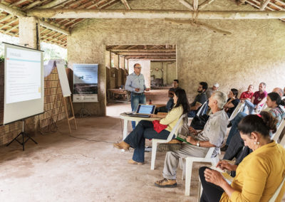 Curso do Projeto Semeando Água para produtores rurais e técnicos em Joanópolis (SP) - Crédito: Ilana Bar/ Estúdio Garagem