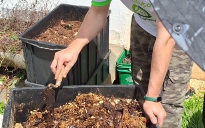 Oficina ajuda população a entender sobre compostagem, prática que contribui para reduzir as emissões de gases de efeito estufa