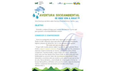 Aventura socioambiental: De Onde Vem a Agua
