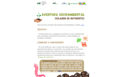 Aventura socioambiental: Ciclagem de Nutrientes