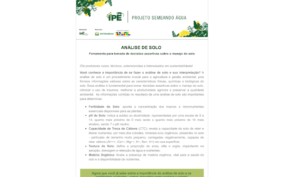 Boletim Técnico – Análise de Solo