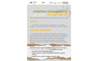 Aventura socioambiental: Regulação Climática
