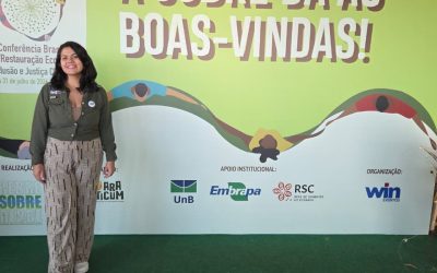 Semeando Água na VI Conferência Brasileira de Restauração Ecológica