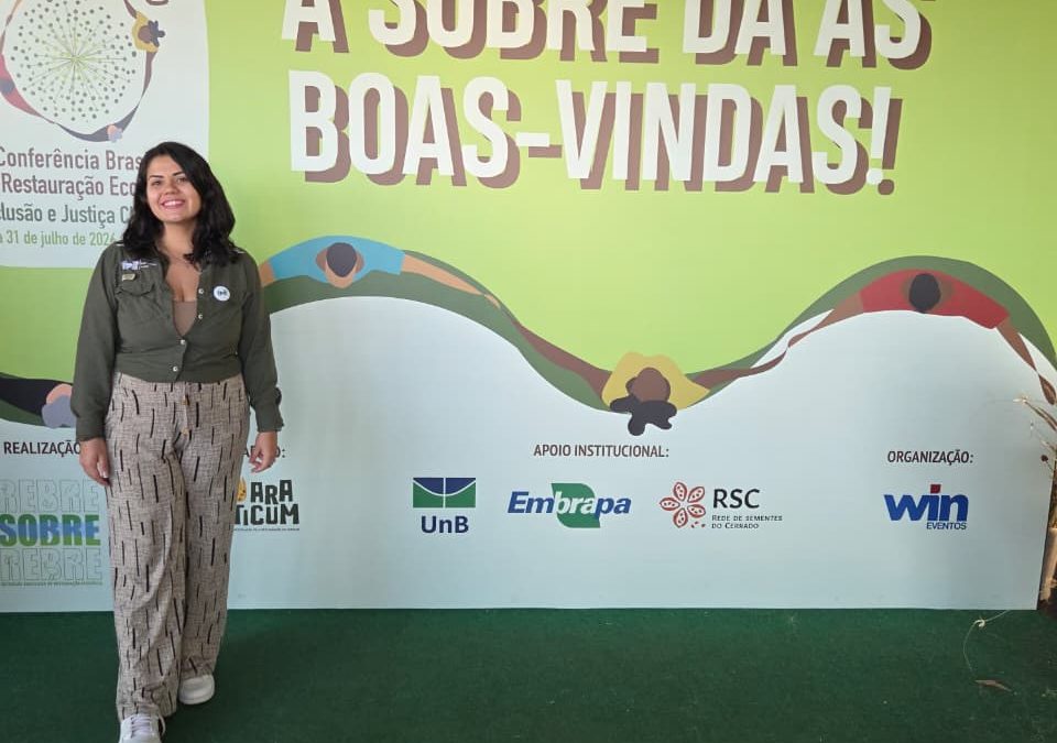 Semeando Água na VI Conferência Brasileira de Restauração Ecológica